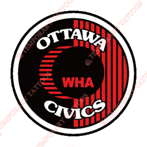 Ottawa Civics Customize Temporary Tattoos Stickers NO.7137